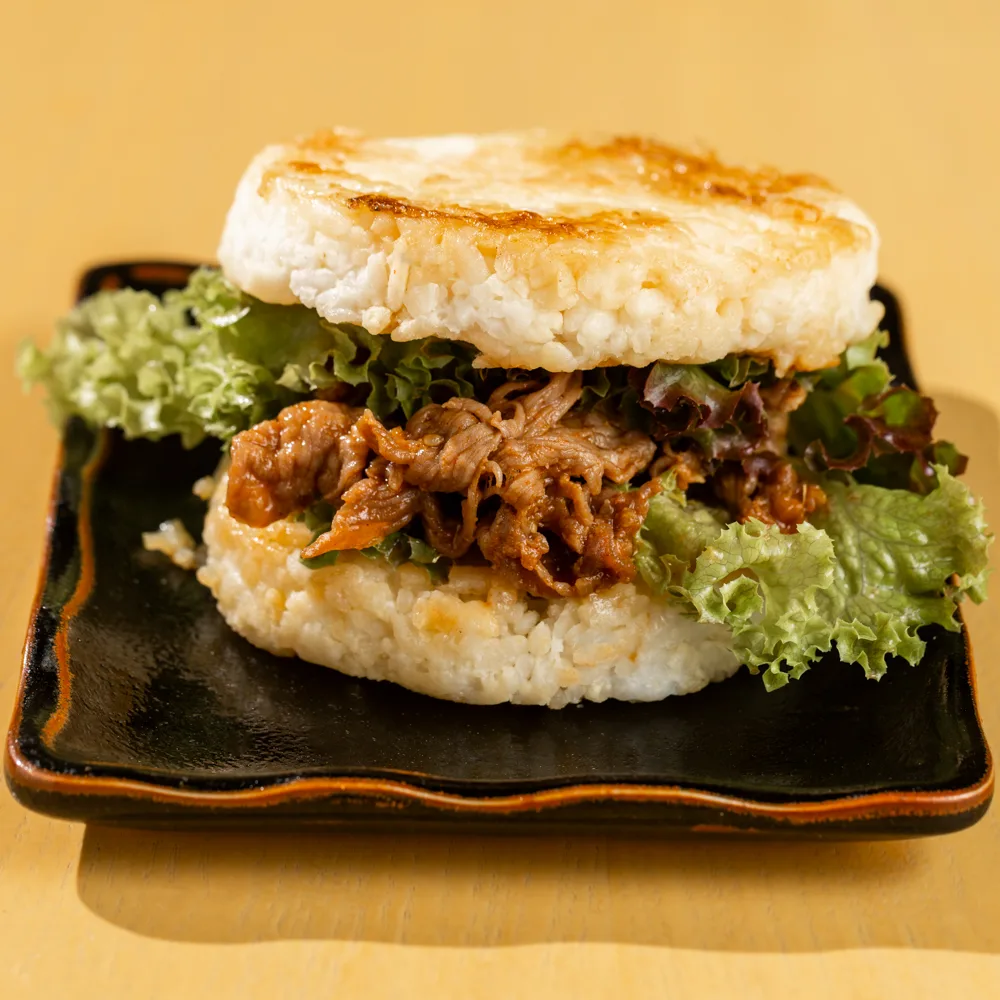 Rice Beef Burger