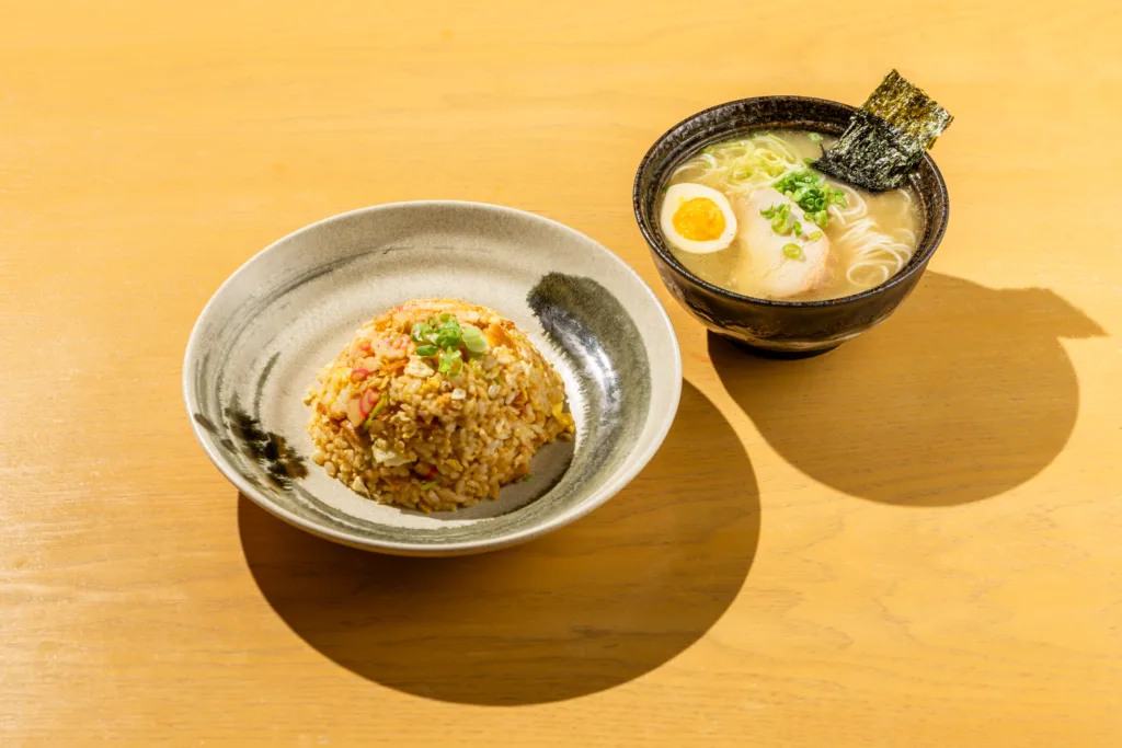 Chahan + Ramen set meal