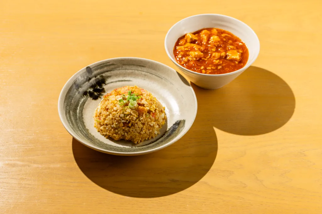 Chahan + Mapo tofu set meal
