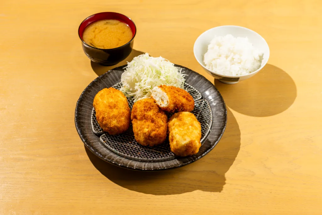 Cream Croquettes set meal
