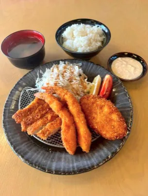 Mix fry set meal